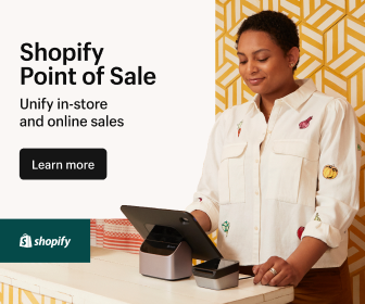 shopify for point of sale ad