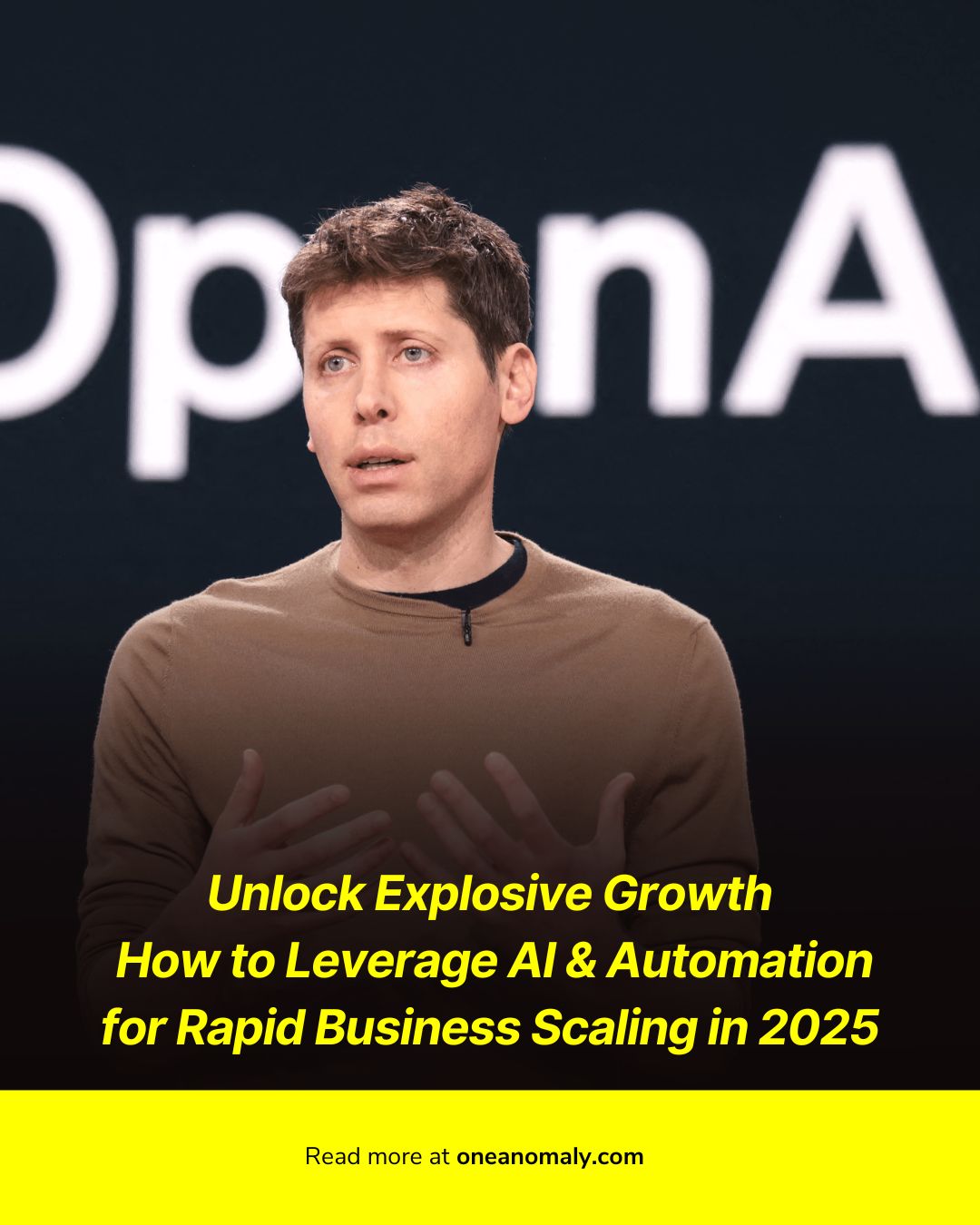 Sam Altman on Unlocking AI
