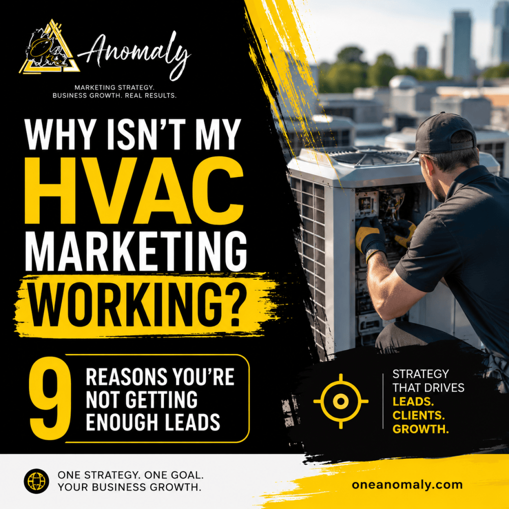 Why is my HVAC marketing not working?